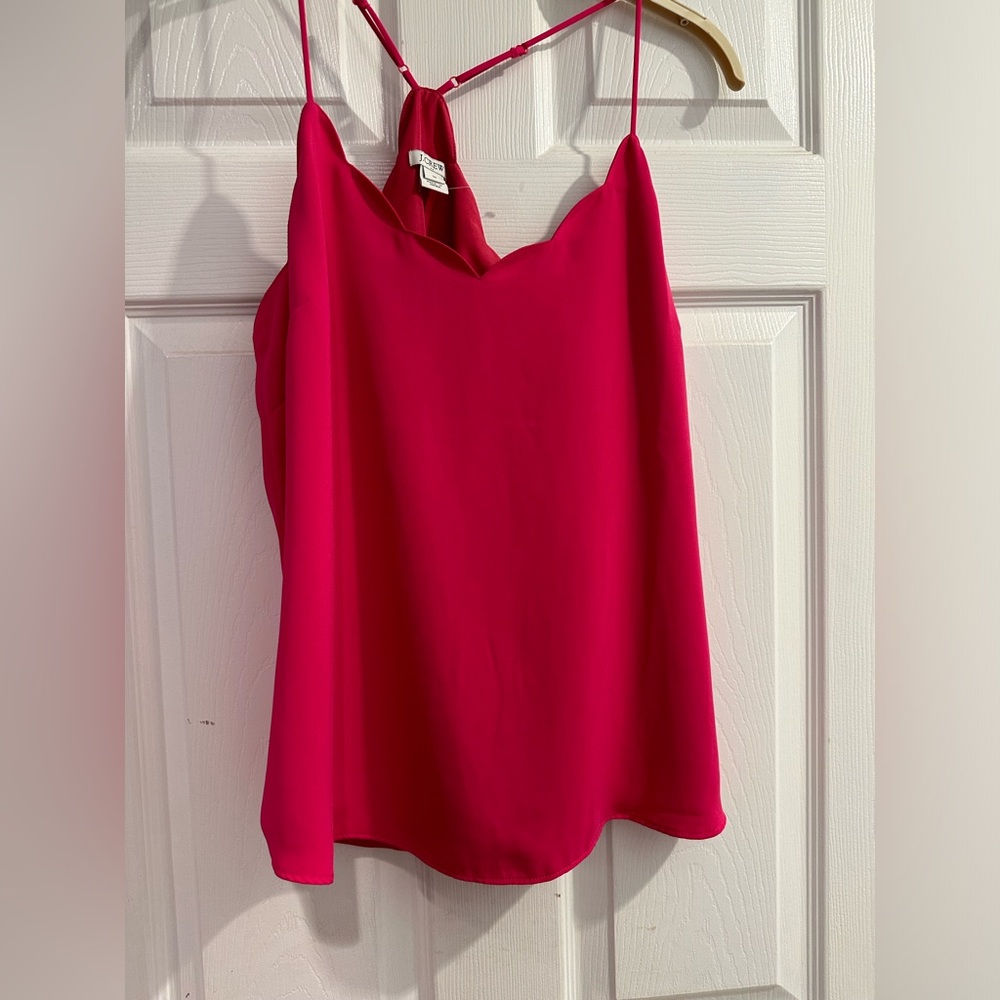 Jcrew scalloped tank